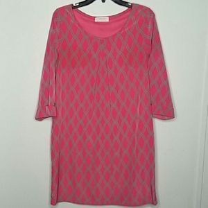 Peach Love California Mod Dress Sz. Med.